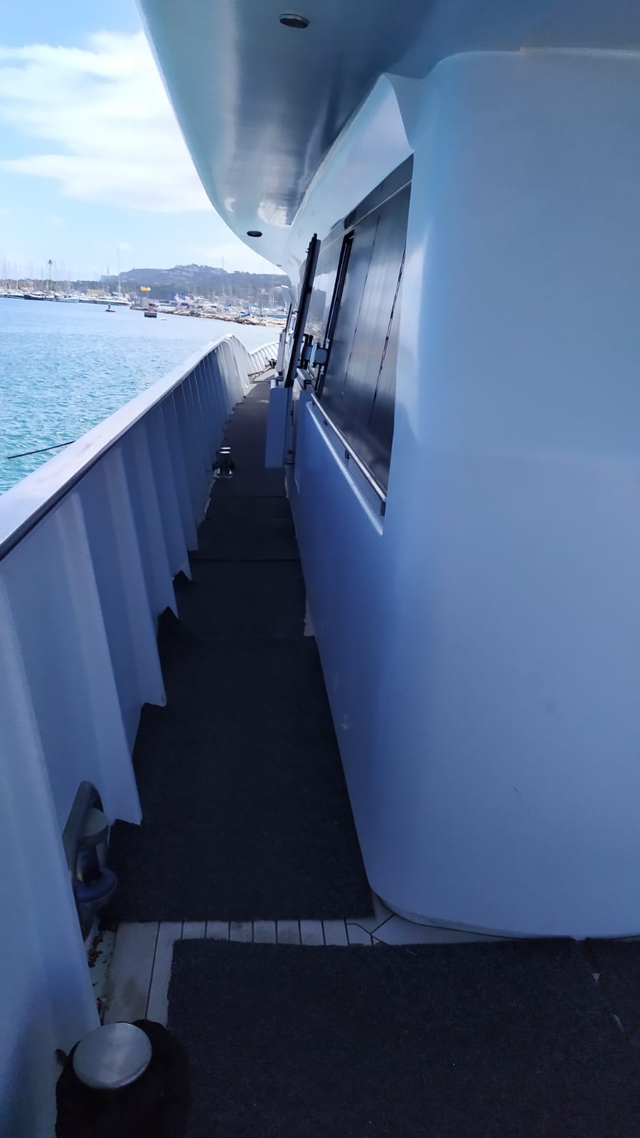 Barco Fortuna - Trabajos de modificación