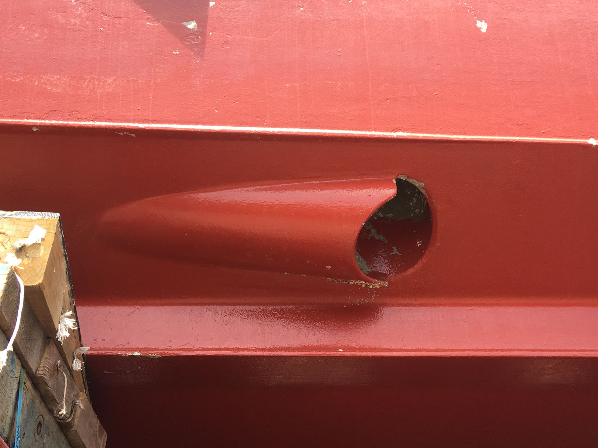 Barco Fortuna - Tapado de escapes